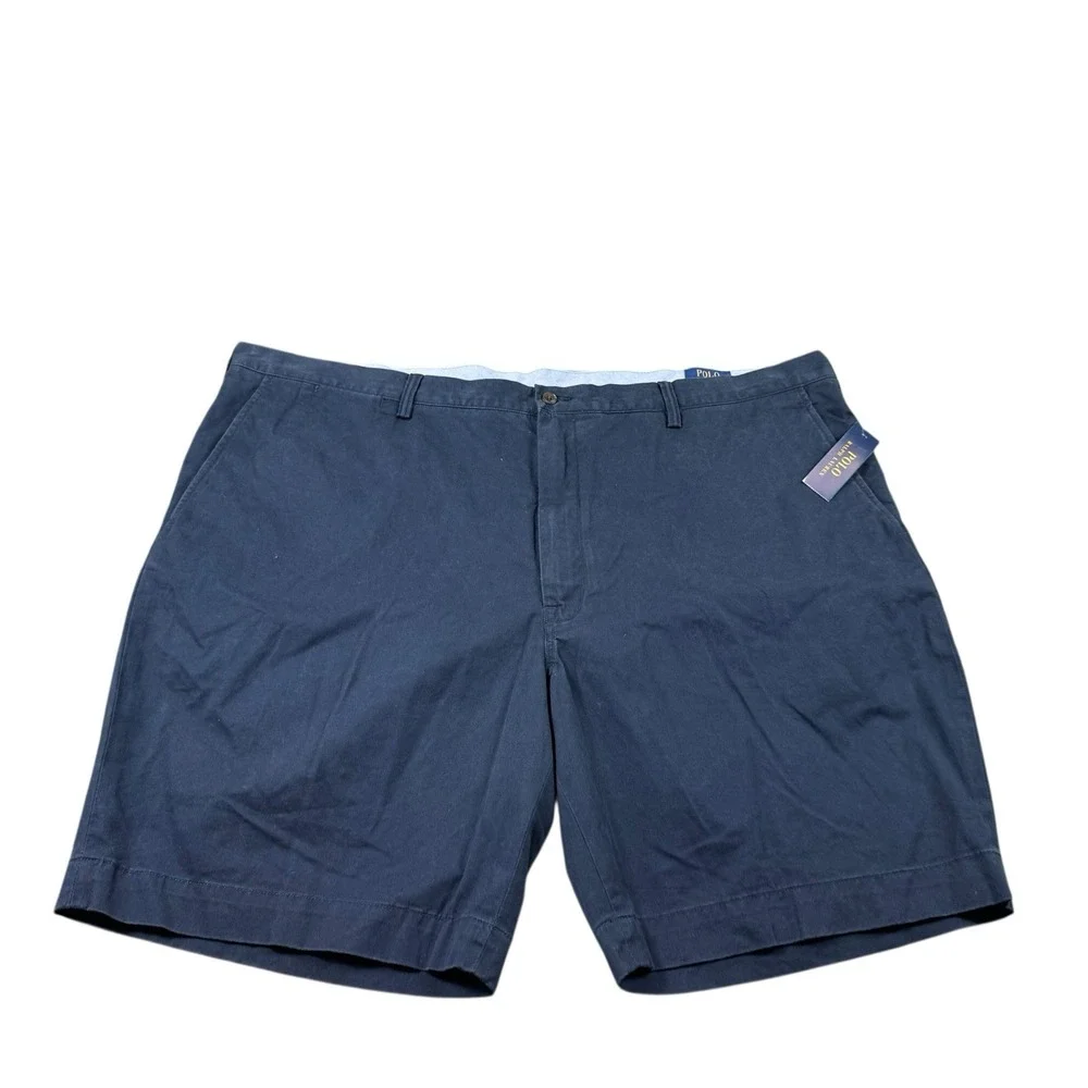Polo Ralph Lauren Stretch Classic Fit Blue Chino Shorts Mens 50B NWT